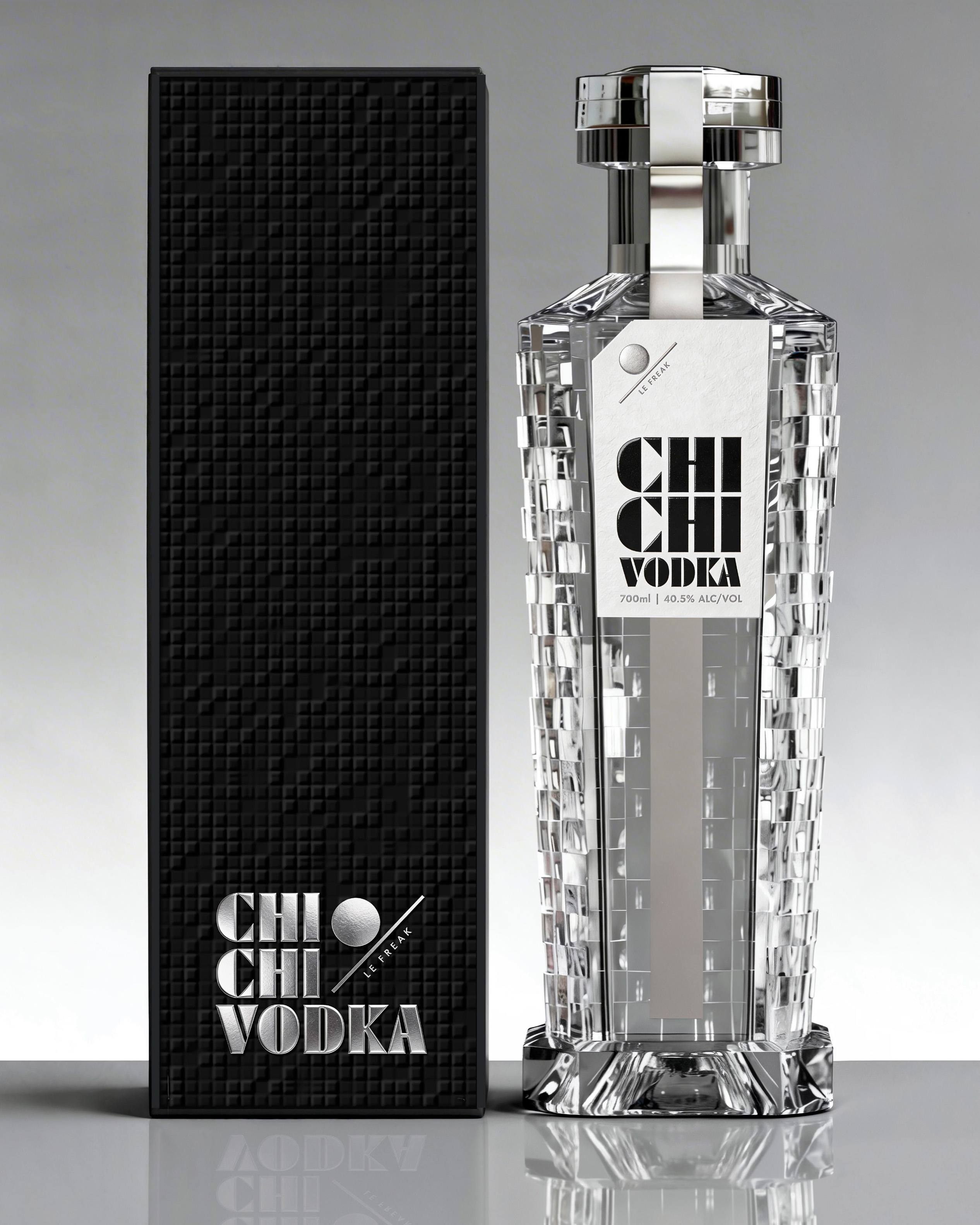 ChiChi Vodka bottle and product information